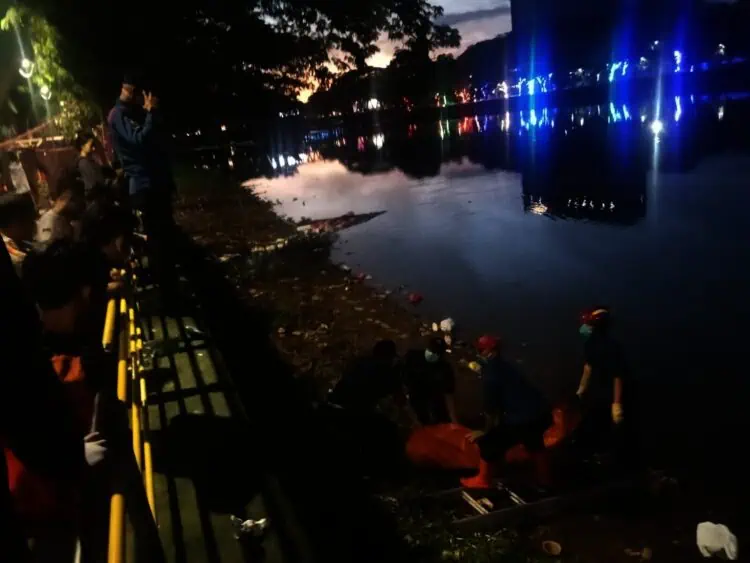 Bukannya Ikan, Kail Pemancing Ini Justru Nyangkut ke Mayat Pria di Kali Cisadane Tangerang