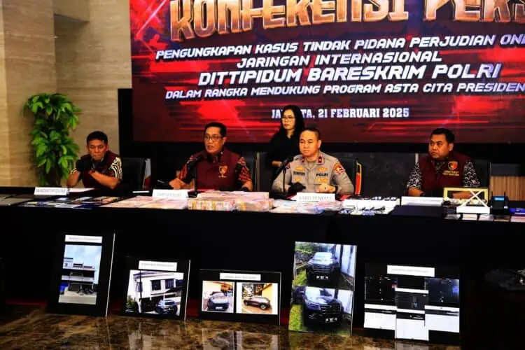 Bareskrim Ungkap Jaringan Judol Internasional