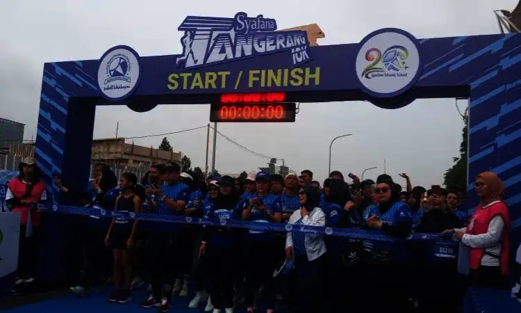 Syafana Tangerang 10 K Semarakkan HUT Ke-20 Syafana Islamic School