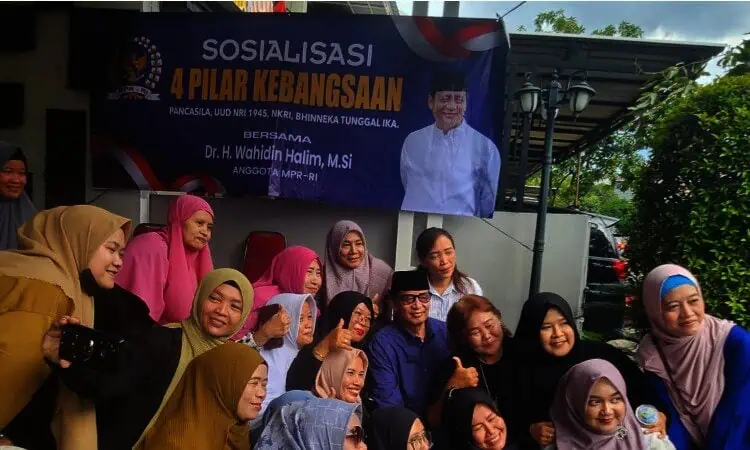 Gelar Sosialisasi 4 Pilar, Anggota MPR RI Wahidin Halim Ajak Warga Wariskan Nilai Positif Kepada Generasi Muda