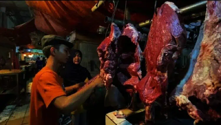 Pasokan Minim, Harga Daging Kerbau dan Sapi di Lebak Naik