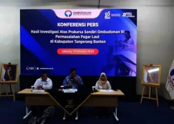 Ombudsman Umumkan Investigasi Pagar Laut, DKP Banten Dinilai Lalai Awasi Ruang Laut