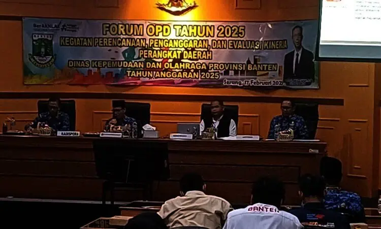 Imbas Efisiensi, Dispora Banten Potong 50 Persen Anggaran Perjalanan Atlet