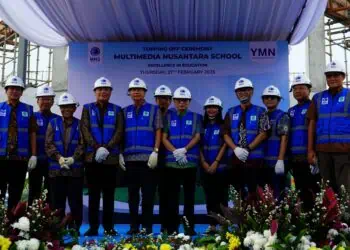 Topping Off Multimedia Nusantara School, Langkah Strategis Wujudkan Pendidikan Berkualitas
