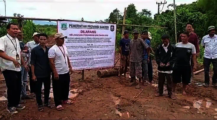 Polres Lebak Dinilai Lamban Tangani Pelaporan Warga Soal Tambang Ilegal