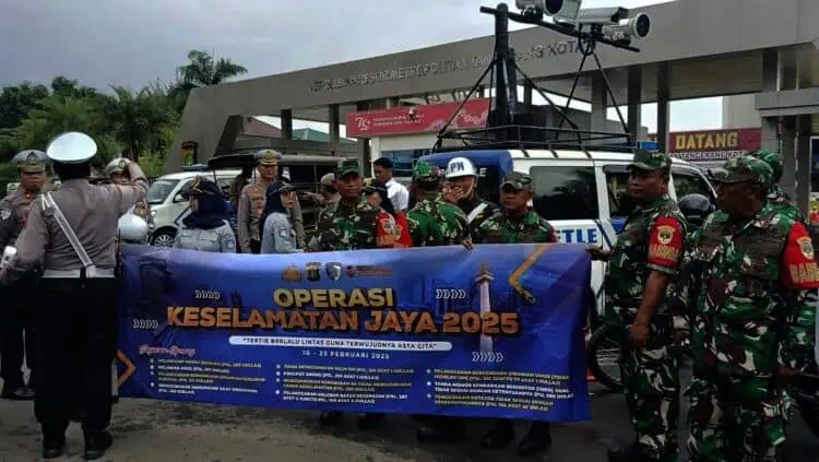 Operasi Keselamatan Jaya 2025, Polres Metro Tangerang Kota Kerahkan 154 Personel