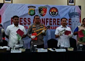 Curi Modul BTS di Kawasan Bandara Soetta, 3 Pelaku Ditangkap Polisi