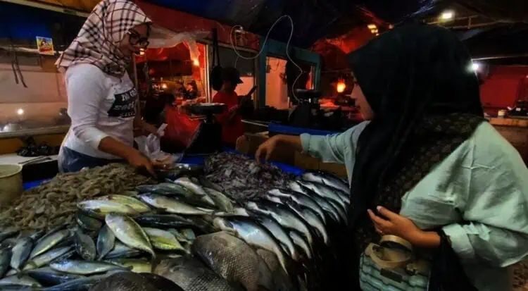 Jelang Ramadan, Harga Ikan di Pasar Rangkasbitung Mulai Mengalami Kenaikan