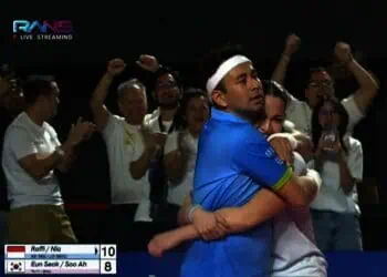 Pelukan dengan Nia Ramadhani Usai Menang Lomba Tenis, Raffi Ahmad: Itu Pelukan Kemenangan