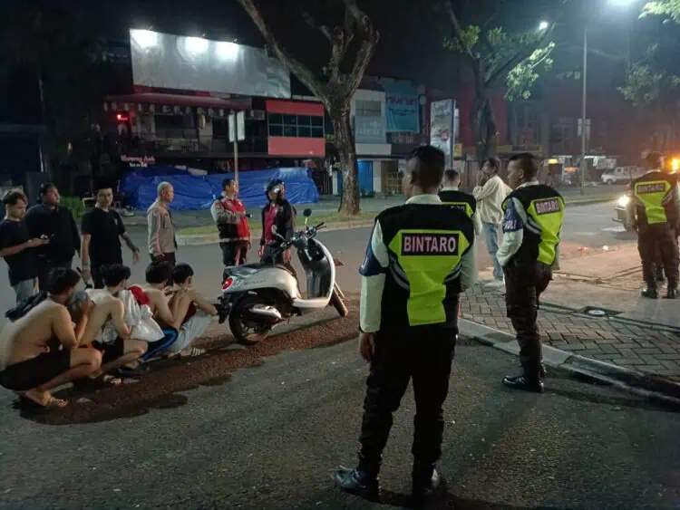 Digerebek Polisi, Peserta Balap Liar di Tangsel Kocar-kacir