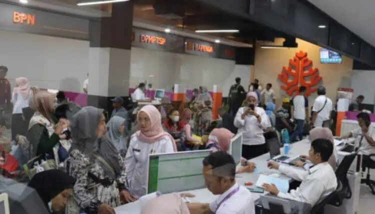 Gerai Pelayanan Publik Ditambah di Intermoda Cisauk Kabupaten Tangerang 