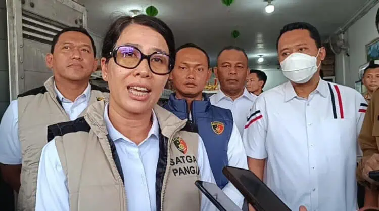 Tim Satgas Pangan Bareskrim Polri dan Polda Banten Pantau Sembako di PIR