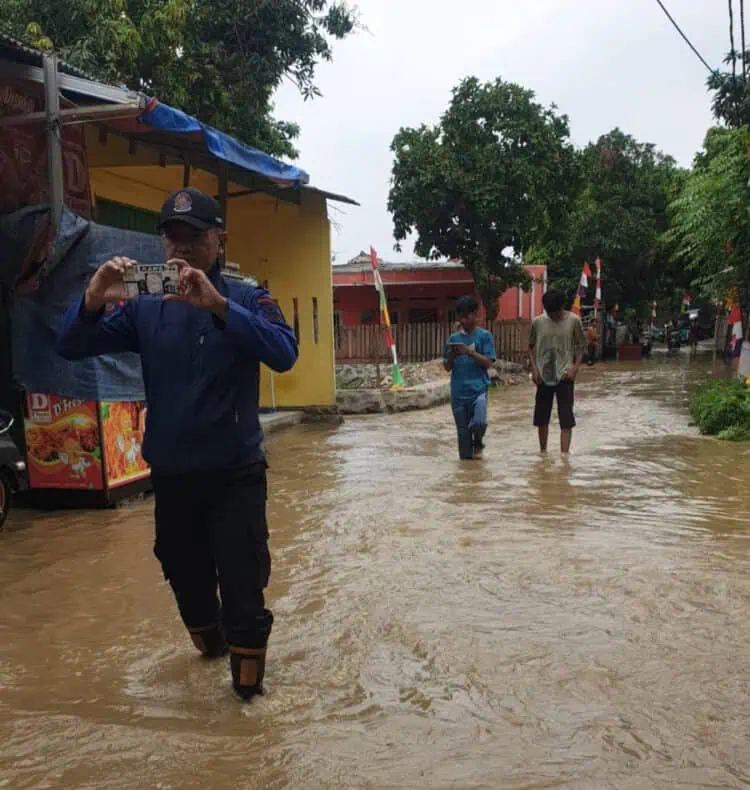 Cisadane Meluap, 684 Rumah di Tanjung Burung Terendam