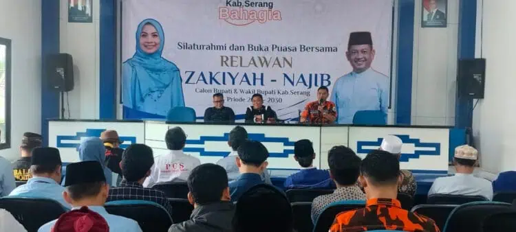 Siap Kembali Menangkan Zakiyah - Najib, Relawan Serang Bahagia Konsolidasi