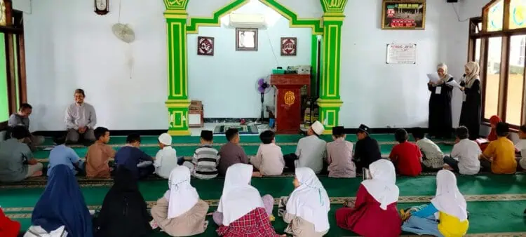 Anak - anak di Perumahan TBL Isi Ramadan Dengan Pesantren Kilat
