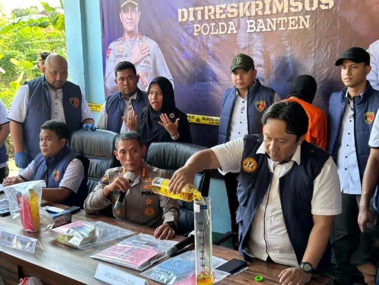 Polda Banten Amankan Satu Tersangka Pengurangan Takaran Minyak Goreng di Rajeg