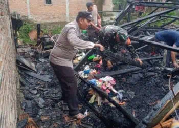 Gara-gara Obat Nyamuk, Rumah Warga Angsana Pandeglang Ludes Terbakar