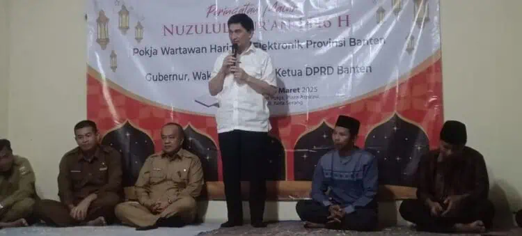 Wagub Dimyati Minta Wartawan Ikut Mengawal Penggunaan Anggaran Di Pemprov Banten