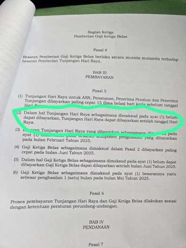 Perbup THR Bikin Geger, Sekda Pandeglang: Tetap Dibayar Sebelum Lebaran