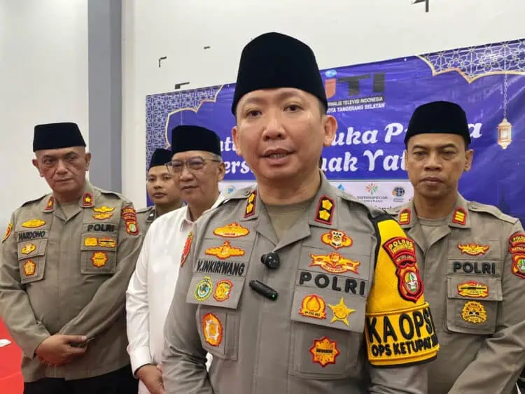 Polres Tangsel Buka Layanan Titip Kendaraan, Siagakan Tim Patroli