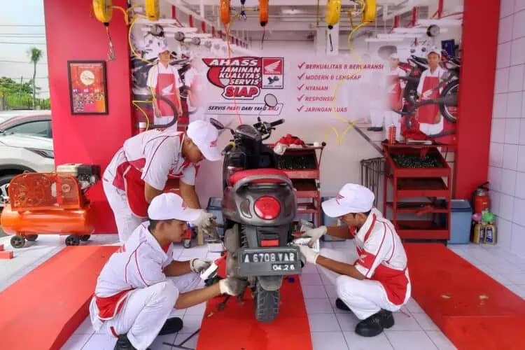 Bale Santai Honda dan AHASS Siaga Temani Pemudik dengan Beragam Fasilitas