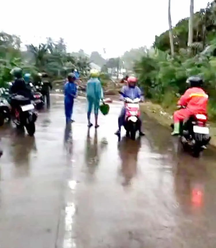Banjir dan Longsor Landa Wilayah Padarincang Kabupaten Serang