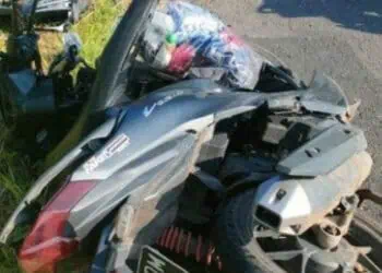 Pemotor di Lebak Tewas Usai Tabrakan dengan Mobil