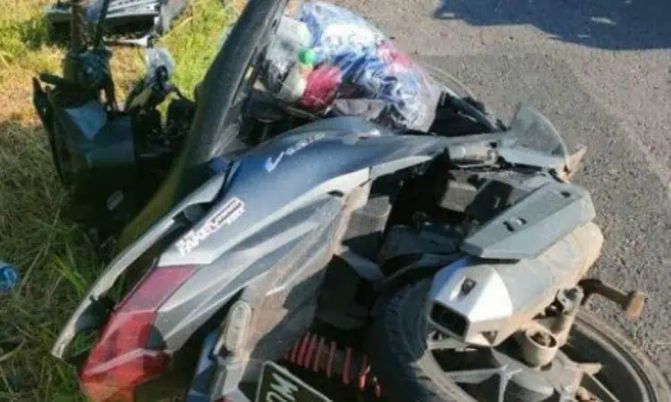 Pemotor di Lebak Tewas Usai Tabrakan dengan Mobil