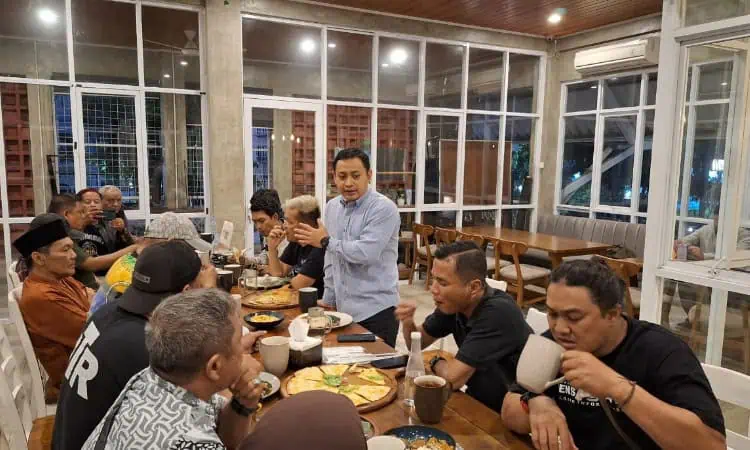 Kabag Humas DPRD Kota Tangerang Silaturahmi dengan Awak Media
