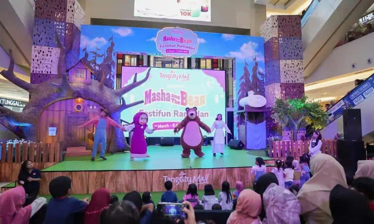 Masha and The Bear Hadir di Tangcity Mall dalam Festifun Ramadan