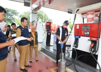 Disperindagkop dan UKM Kota Tangerang Ancam Segel SPBU Nakal