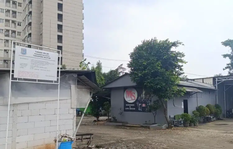Tempat Karaoke Ilegal di Lahan Pemkot Tangsel Bakal Dibongkar