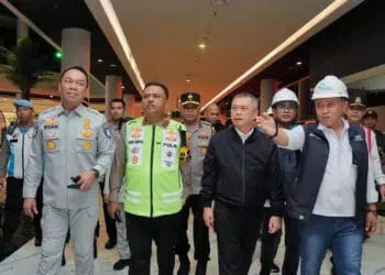 Kakorlantas dan Menhub Tinjau Pelabuhan Merak Serta Pelabuhan BBJ Serang
