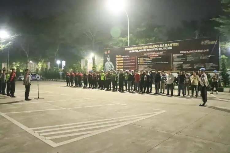 Polresta Tangerang Gelar Apel Satgas Operasi Ketupat Maung 2025