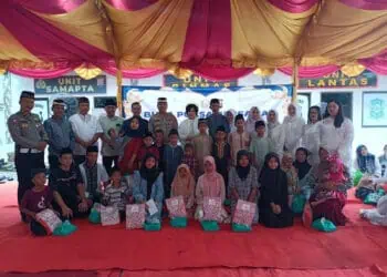 Kapolsek Tigaraksa Gelar Buka Puasa Bersama dan Santunan Anak Yatim