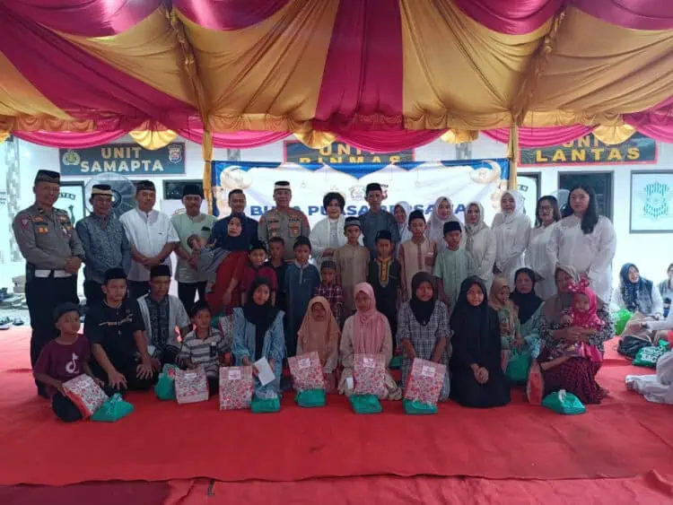 Kapolsek Tigaraksa Gelar Buka Puasa Bersama dan Santunan Anak Yatim