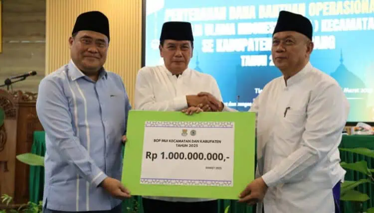MUI Kabupaten Tangerang Terima Bantuan Operasional Tahun 2025