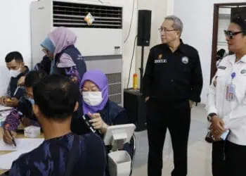 Pemkab Tangerang Tes Urine Driver dan Kondektur Bus Mudik Gratis 2025