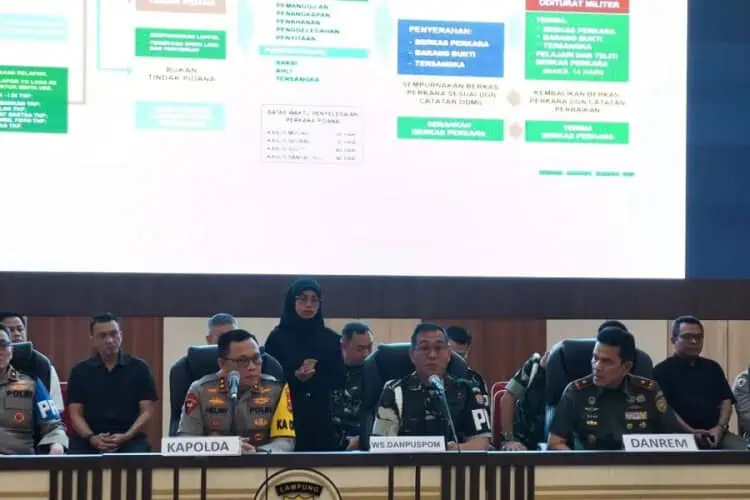 Dua Oknum TNI Tersangka Kasus Penembakan Tewaskan Tiga Polisi