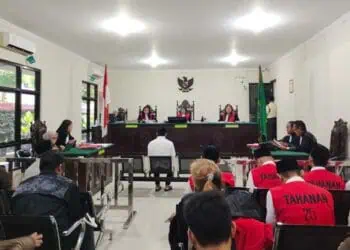 2 Pendemo Anarkis yang Menyebabkan Tewasnya Anggota Satpol PP Lebak Jalani Sidang Perdana