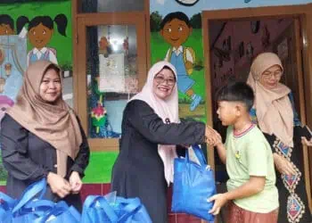TK PGRI 1 Rangkasbitung Santun Anak Yatim