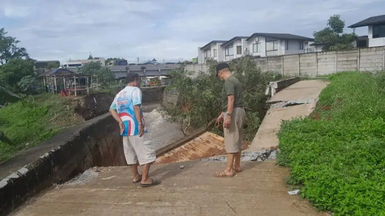 Jalan Inspeksi dan Turap Cisadane Longsor, DPUPR Kota Tangerang Koordinasi dengan Kementerian PU