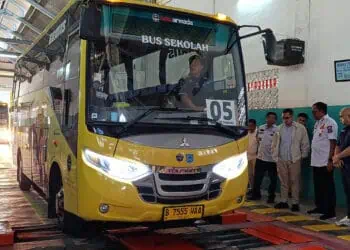 Armada Bus Sekolah Gratis di Kota Tangsel Bertambah Jadi 10 Unit