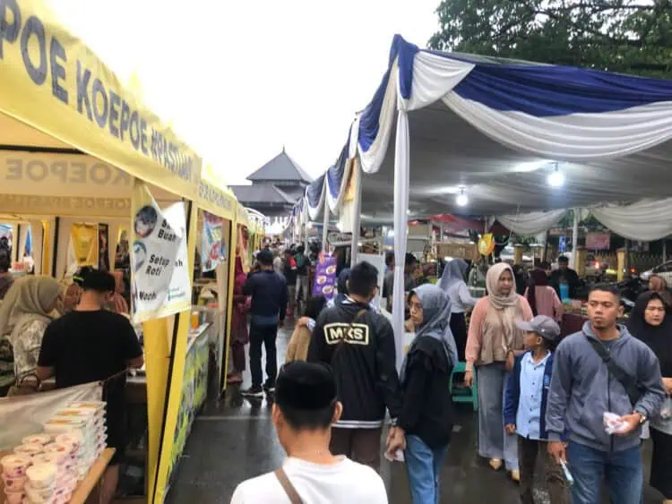 EO Bazar Ramadhan Masjid Ats-tsauroh Kota Serang Dirugikan