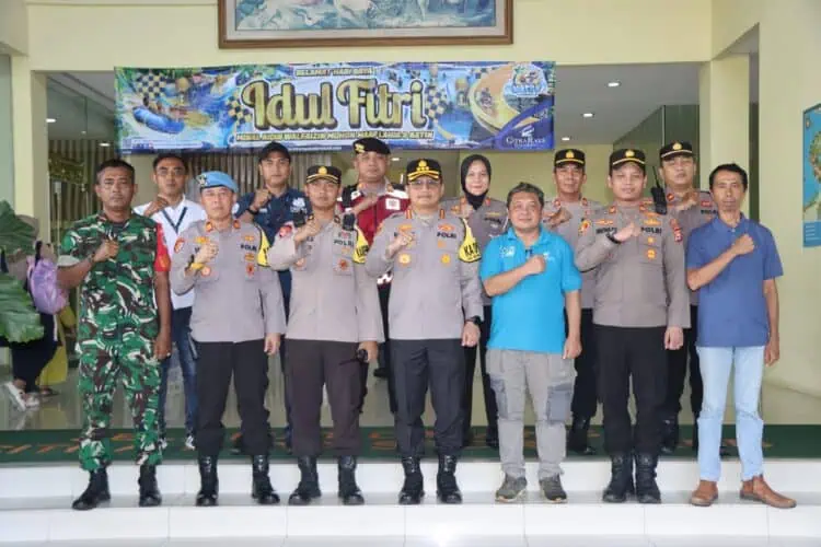 Kapolresta Tangerang Tinjau Keamanan Pasca Lebaran di Water of Wonder Citra Raya Panongan