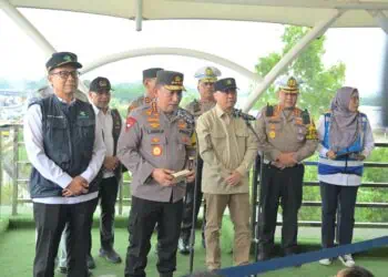 Kapolri Cek Arus Balik Lebaran di Tol Cikatama