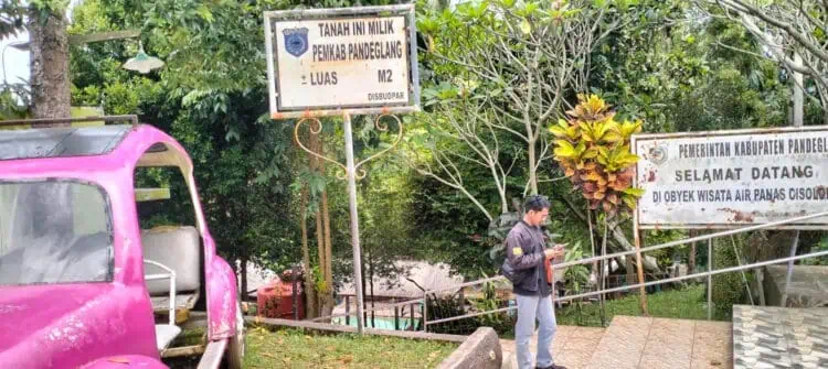 Wisata Air Panas Cisolong Pandeglang Diduga Belum Kantongi SIPA Tanah