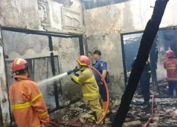 Rumah Mewah di Batuceper Habis Terbakar bersama 1 Mobil dan 3 Motor