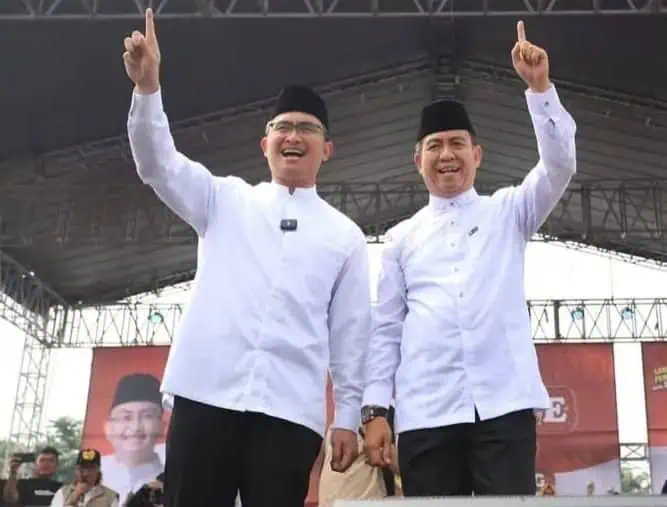 Tidak Ada OTT Politik Uang di Mancak, Andika - Nanang Disebut Korban Fitnah