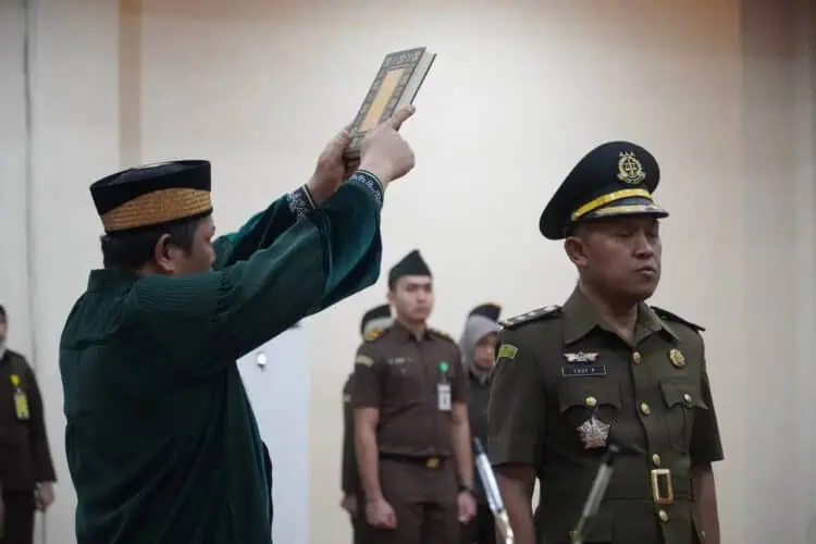 Kasi Datun Kejari Kabupaten Tangerang Resmi Berganti